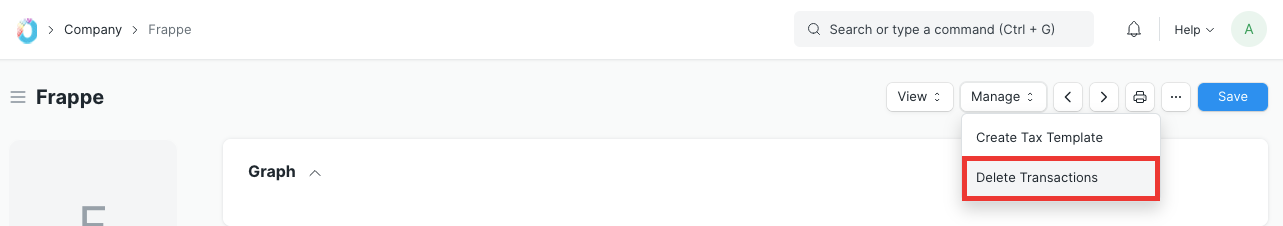 Delete Transactions