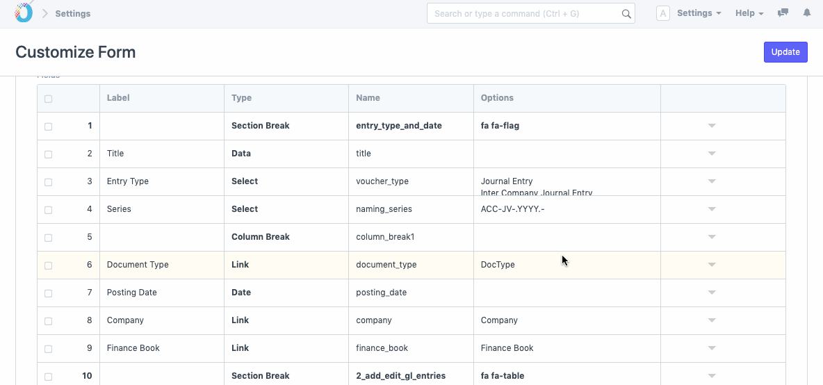 Custom Dynamic Field