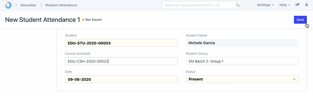 Student Attendance