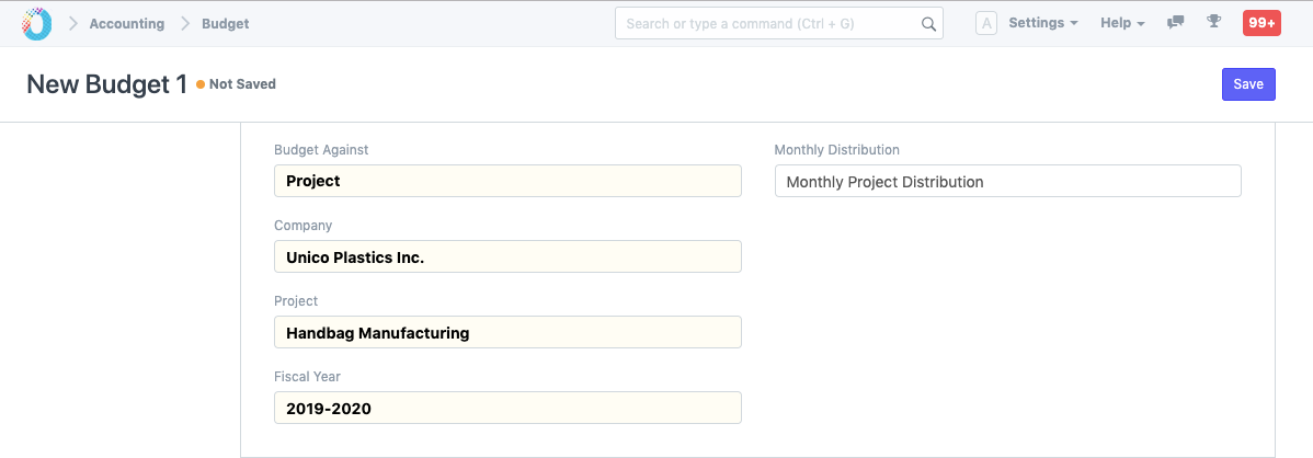 Project Budgeting