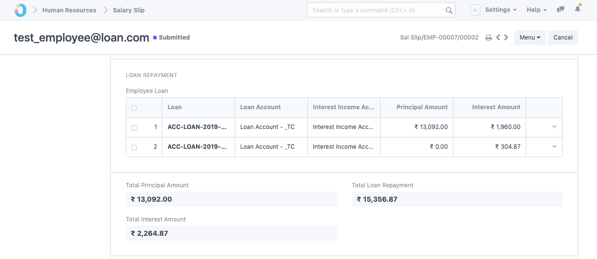 Salary Slip Loan